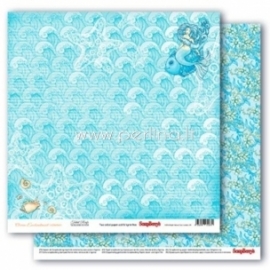 Paper "Tidal Reefs - Ocean Enchantment collection", 30,5x30,5 cm