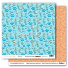 Paper "Coral Fish - Ocean Enchantment collection", 30,5x30,5 cm