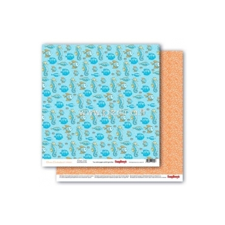 Paper "Coral Fish - Ocean Enchantment collection", 30,5x30,5 cm