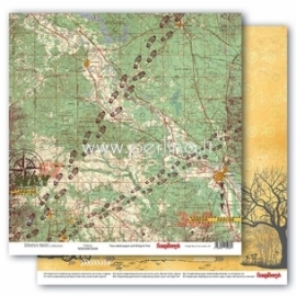Popierius "Trekking - Adventure Awaits collection", 30,5x30,5 cm