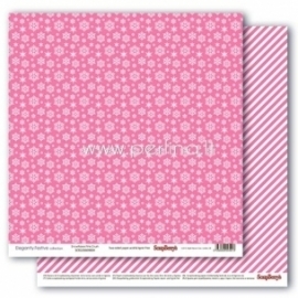 Popierius "Snowflakes Pink Crush - Elegantly Festive collection", 30,5x30,5 cm