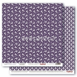 Paper "Reindeer Beautyberry - Elegantly Festive collection", 30,5x30,5 cm