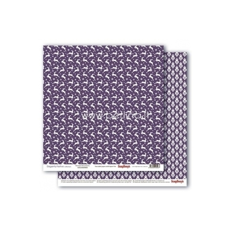 Paper "Reindeer Beautyberry - Elegantly Festive collection", 30,5x30,5 cm