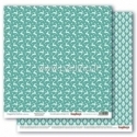 Popierius "Reindeer True Teal - Elegantly Festive collection", 30,5x30,5 cm