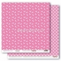 Popierius "Reindeer Pink Crush - Elegantly Festive collection", 30,5x30,5 cm