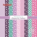 Paper set "Elegantly Festive", 15x15 cm, 24 sheets