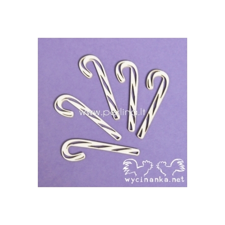 Chipboard "Christmas nostalgy - lollipops", 5 pcs