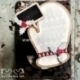 Chipboard "Christmas nostalgy - decoration", 3 pcs