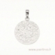 DeCoRe Round Pendant With Bezel, 45 mm