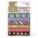 Ribbons "Spots & Stripes Jewels", 6 vnt.