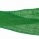 Natural jute ribbon, green, 6 cm, 2 m