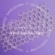 Chipboard "Honeycomb background - Large eyelet", 2 pcs