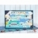 Chipboard "Let it snow - Stars 15", 18 pcs