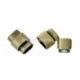 Magnetic clasp, antique bronze, 20x14 mm