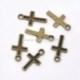 Pakabukas "Kryžius", ant. bronzos sp., 15x8 mm
