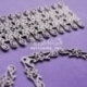 Chipboard "Trio - border and decorative corners", 5 pcs