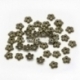 Bead cap, antique bronze, 6x6 mm, 1 pc