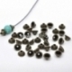 Bead cap, antique bronze, 8x5 mm, 1 pc