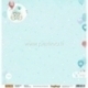 Popierius "Baby Blue - My Little Star Collection", 30,5x30,5 cm