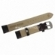 Genuine leather buckle watch bands, dark brown, 12,5-8,7 cm, 1 set