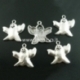 Pendant "Ghost", antique silver, 24x23 mm