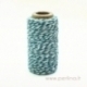 Bakers Twine "Spots & Stripes Jewels - Blue/Grey", 1 PC
