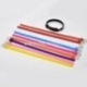 Silicone buckle wristbands bracelet, white, 21x0,8 cm