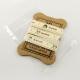 Printted cotton ribbon "Hand Made", off white, 15 mm, 1,82 m
