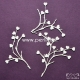 Chipboard "My sweet love - twigs", 3 pcs