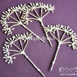 Chipboard "Flowers and herbs 2", 4 pcs