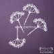 Chipboard "Flowers and herbs 2", 4 pcs