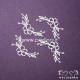 Chipboard "Flowers and herbs 8", 4 pcs