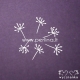 Chipboard "Flowers and herbs 11", 6 pcs