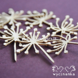 Chipboard "Flowers and herbs 12", 8 pcs