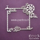 Chipboard "Around the steampunk - frame 2", 1 pc
