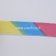 Organza ribbon, multicolor, 25 mm, 1 m