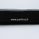 Organza ribbon, black, 10 mm, 1 m