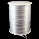 Satin ribbon, light grey, 3 mm, 1 m