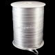 Satin ribbon, light grey, 3 mm, 1 m