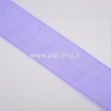 Organza ribbon, purple, 20 mm, 1 m