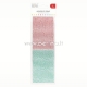 Adhesive gems, red and green, 3 mm, 1080 pcs