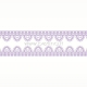 Paper craft tape "Lavender Lace", 8 m