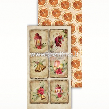 Paper "Festive Bells 07", 30,5x15 cm