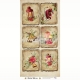 Paper "Festive Bells 07", 30,5x15 cm