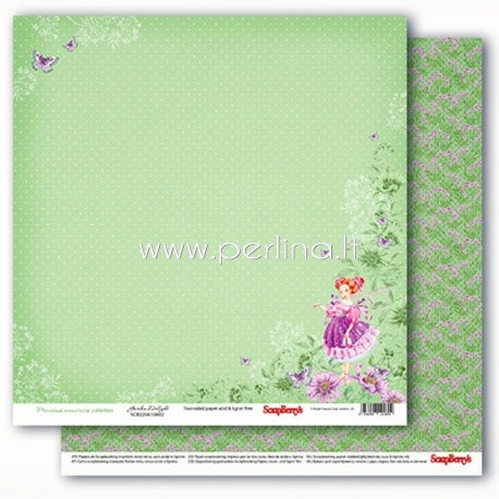 Popierius "Precious Memories - Garden Delight", 30,5x30,5 cm
