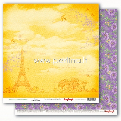 Paper "Precious Memories - Paris", 30,5x30,5 cm