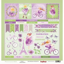 Paper "Precious Memories - Cards 1", 30,5x30,5 cm