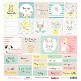 Paper "First Moments - Cards 1", 30,5x30,5 cm