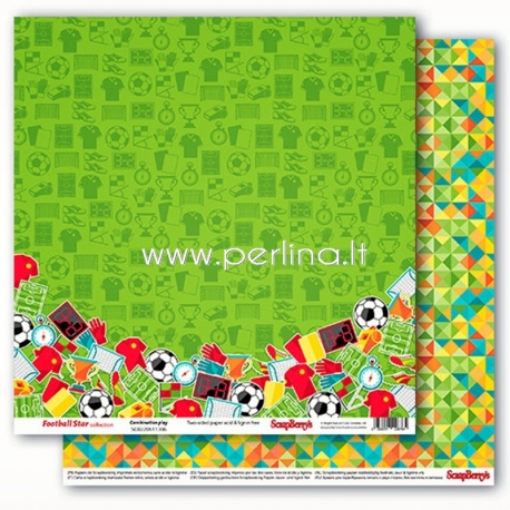Paper "Football Star - Combination Play", 30,5x30,5 cm