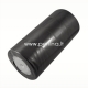 Satin ribbon, black, 50 mm, 1 m